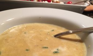 Indian-Spiced Corn Soup with Yogurt