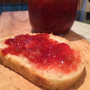 Rhubarb and Strawberry Jam