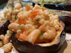 Easy Stuffed Eggplant